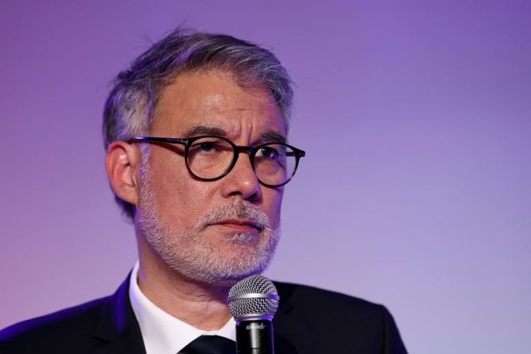 Le Premier secrétaire du Parti socialiste (PS), Olivier Faure, le 5 mai 2026 à Paris