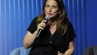 La cheffe des écologistes, Marine Tondelier, le 23 juin 2026 à Paris