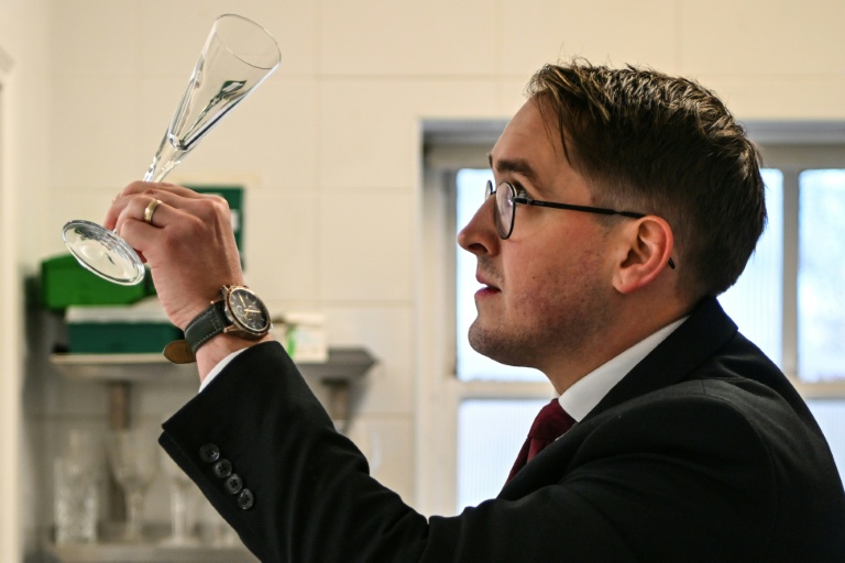 Le majordome du roi Charles III à Dumfries House, Stuart Banks, à Cumnock, en Ecosse, le 16 janvier 2026
