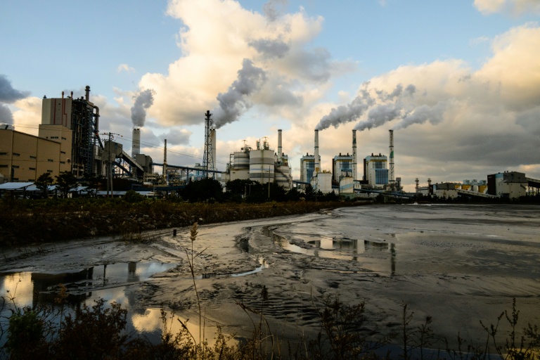 Une centrale thermique à charbon, à Taean, en Corée du Sud, le 17 novembre 2025