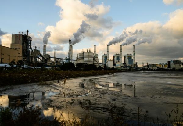 Une centrale thermique à charbon, à Taean, en Corée du Sud, le 17 novembre 2025