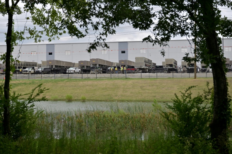 Le centre de données de xAI le 2 août 2026 à Southaven, dans le Mississippi