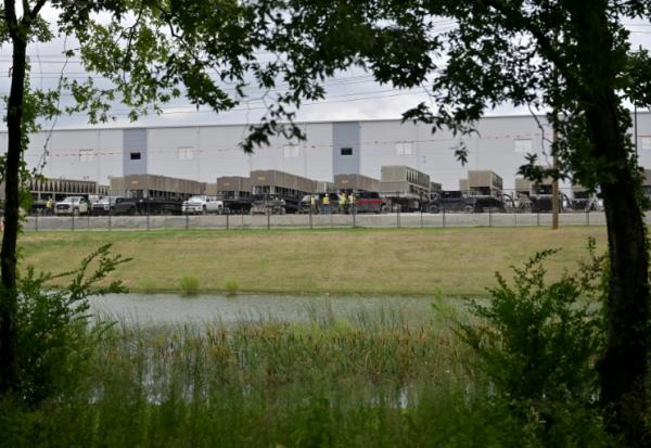 Le centre de données de xAI le 2 août 2026 à Southaven, dans le Mississippi