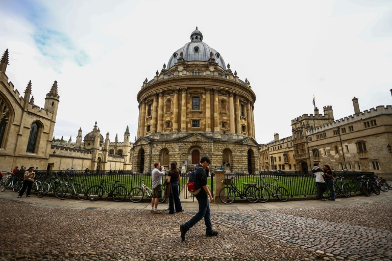 Le bâtiment de la Radcliffe Camera à l'université d'Oxford, dans la ville d'Oxford, en Angleterre le 17 juin 2026 