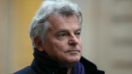 Le secrétaire national du PCF Fabien Roussel le 22 décembre 2025, à Paris