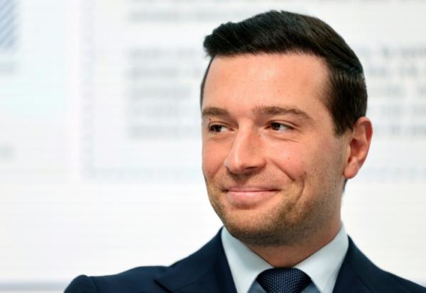 Le président du RN, Jordan Bardella, le 6 octobre 2026 à Paris