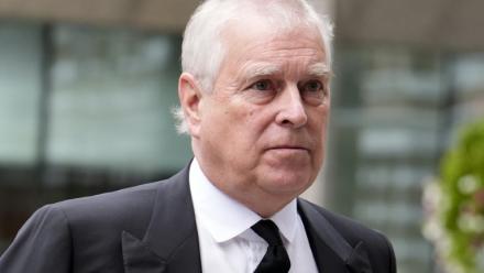 L'ex-prince Andrew à Londres, le 16 septembre 2025
