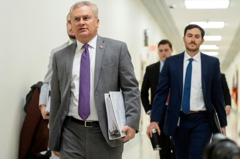 L'élu républicain James Comer, à Washington, le 14 janvier 2026