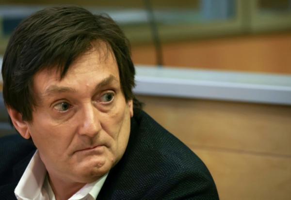 Pierre Palmade lors de son procès à Paris le 20 novembre 2024