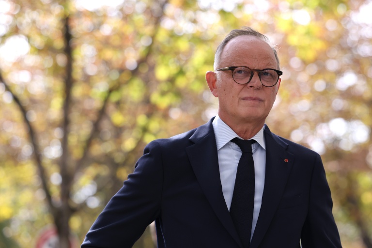Le candidat Horizons à la présidentielle Edouard Philippe à Paris le 18 septembre 2026
