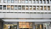 Siège de l'organisme des retraites complémentaires Agirc-Arrco le 6 juin 2023 à Paris.