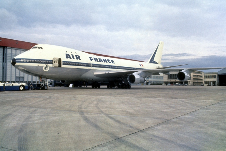 Boeing 747 d'Air France à Orly en mai 1970. 