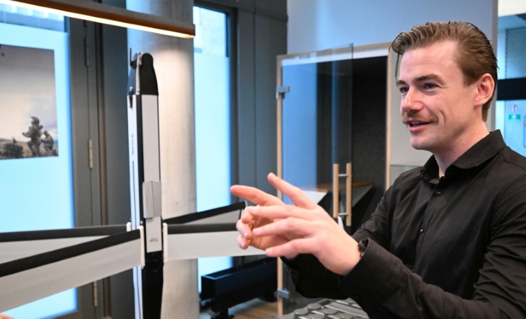 Josef Kranawetvogl, un haut responsable de la start-up du secteur de la défense Stark, le 10 décembre 2025 à Berlin