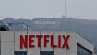 le logo de Netflix à Los Angeles, le 13 mai 2026 