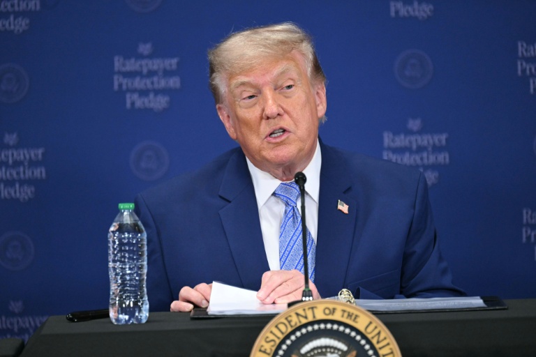 Le président américain Donald Trump, à Washington le 23 juillet 2026