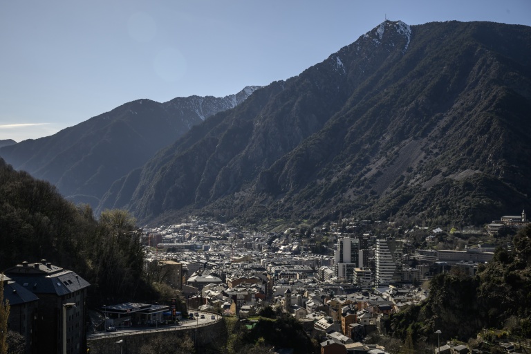 Andorre-la-vieille en Andorre le 26 mars 2026