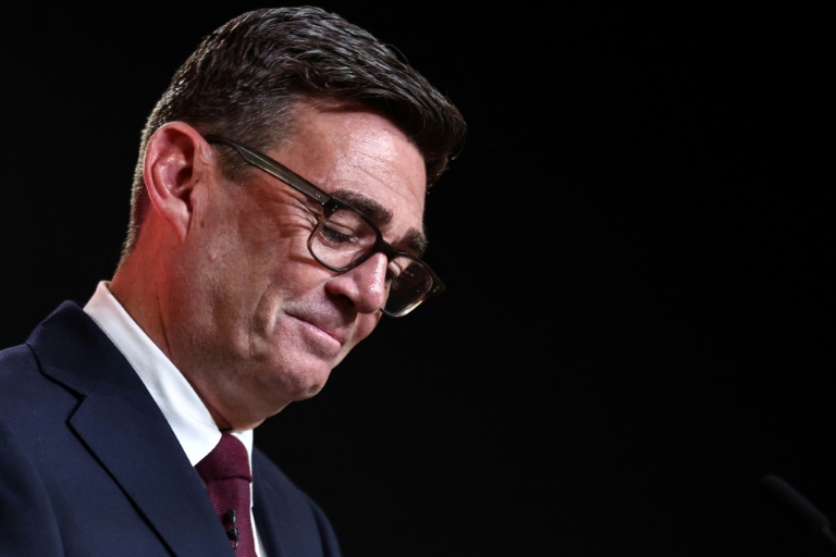 Andy Burnham, confirmé comme nouveau chef du Labour et prochain Premier ministre, lors de la 