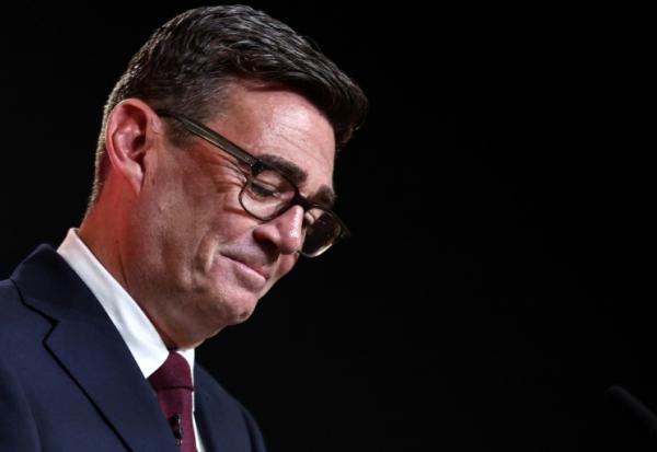 Andy Burnham, confirmé comme nouveau chef du Labour et prochain Premier ministre, lors de la "conférence extraordinaire" du Parti travailliste, le 17 juillet 2026 à Londres