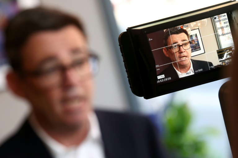 Le Premier ministre travailliste britannique Andy Burnham lors d'une interview, le 11 août 2026 à Ilkeston, dans le centre de l'Angleterre  