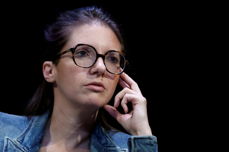 Aurore Bergé à Paris le 11 avril 2026