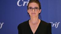 Aurore Bergé au repas annuel du CRIF (Conseil Représentatif des Institutions juives de France), à Paris, le 3 juillet 2025