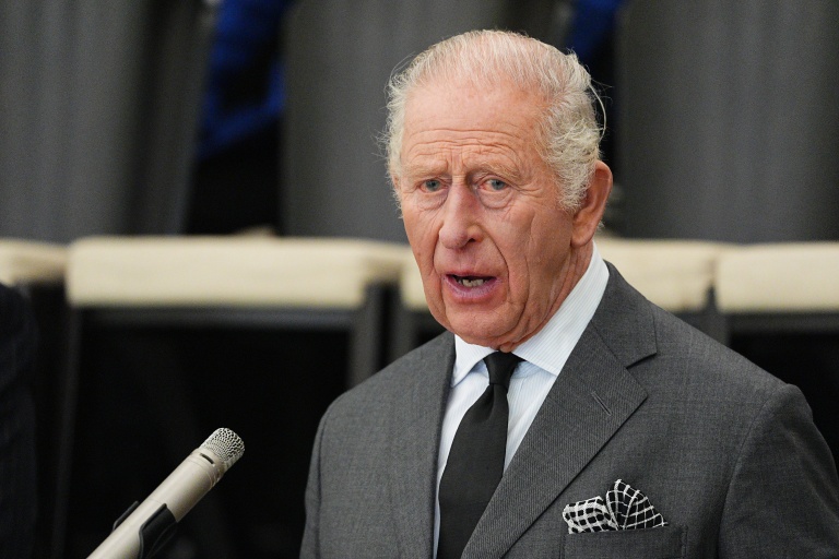Le roi Charles III, à Aberfan au pays de Galles le 21 octobre 2026, au Royaume-Uni