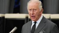 Le roi Charles III, à Aberfan au pays de Galles le 21 octobre 2026, au Royaume-Uni