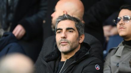 Ary Abittan au Parc-des-Princes stadium à Paris, le 1er février 2020
