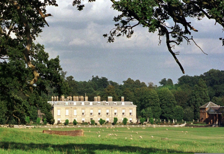 Le domaine d'Althorp, appartenant à la famille Spencer, dans le région de Northampton, au nord de Londres, 5 septembre 1997