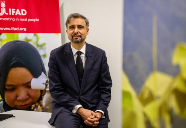 Alvaro Lario, président du Fonds international de développement agricole (FIDA), à Bangkok le 13 octobre 2026