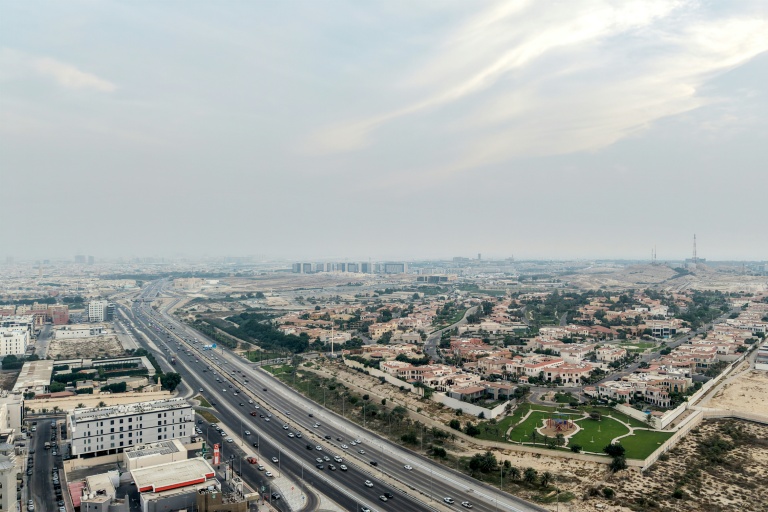 Vue aérienne de la ville de Dhahran, dans l'est de l'Arabie saoudite, le 14 octobre 2026