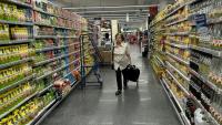 Dans un supermarché de Buenos Aires, le 10 février 2026