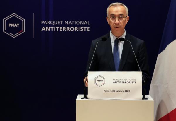 Le procureur de la République antiterroriste Olivier Christen, le 26 octobre 2026 à Paris 