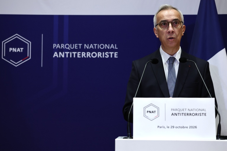 Le procureur de la République antiterroriste Olivier Christen, le 29 octobre 2026 à Paris 