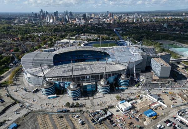 L'Etihad Stadium, le stade du club de football de Manchester City, à Manchester, dans le nord-ouest de l'Angleterre, le 30 septembre 2026