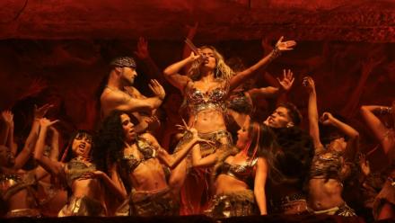 La star colombienne du reggaeton, Karol G, en concert le 12 avril 2026 au festival Coachella en Californie