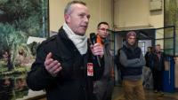 Stéphane Flégeau, secrétaire général de la fédération métallurgie de la CGT, ici à Gerzat, dans le département du Puy-de-Dôme, le 22 janvier 2020.