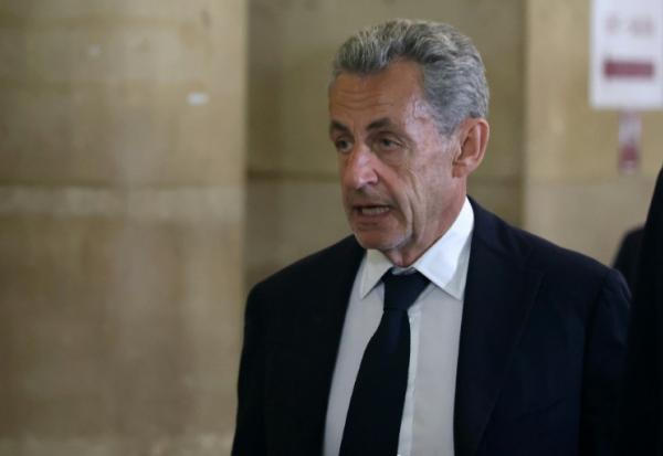 L'ancien président de la République Nicolas Sarkozy le 11 mai 2026 au palais de justice de Paris