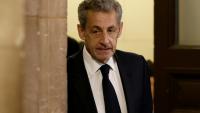 L'ex-président français Nicolas Sarkozy, le 7 avril 2026 au palais de justice de Paris