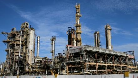 Vue de la raffinerie El Palito à Puerto Cabello, Etat de Carabobo, Venezuela, le 22 janvier 2026