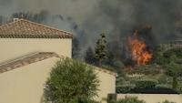 Un incendie à Tournissan, dans l'Aude, le 5 août 2025