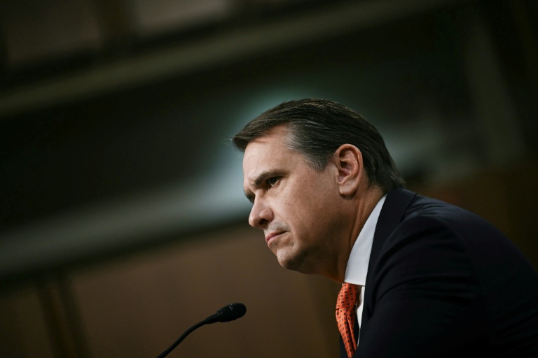 Todd Blanche lors d'une audition de la commission judiciaire du Sénat concernant sa nomination au poste de procureur général, au Capitole à Washington, le 15 juillet 2026