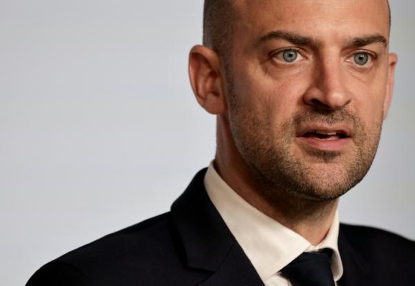 Le ministre des Affaires étrangères et vice-président du MoDem, Jean-Noël Barrot; le 3 juin 2026 à Paris