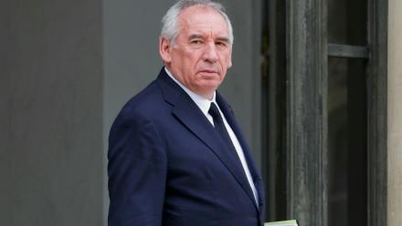 Le Premier ministre François Bayrou à la sortie du Conseil des ministres à l'Elysée, le 30 juillet  2025 à Paris