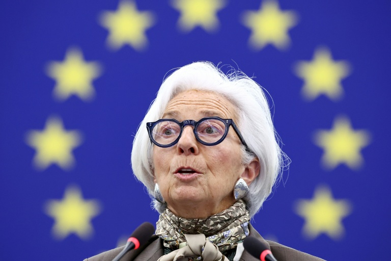 European Central Bank (ECB) President Christine Lagarde 