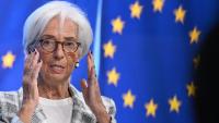 Christine Lagarde, ne conférence de presse le 29 octobre 2026 à Francfort.