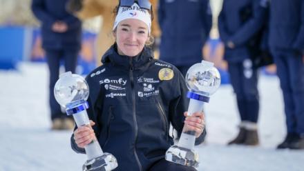 Lou Jeanmonnot à Oslo le 19 mars 2026