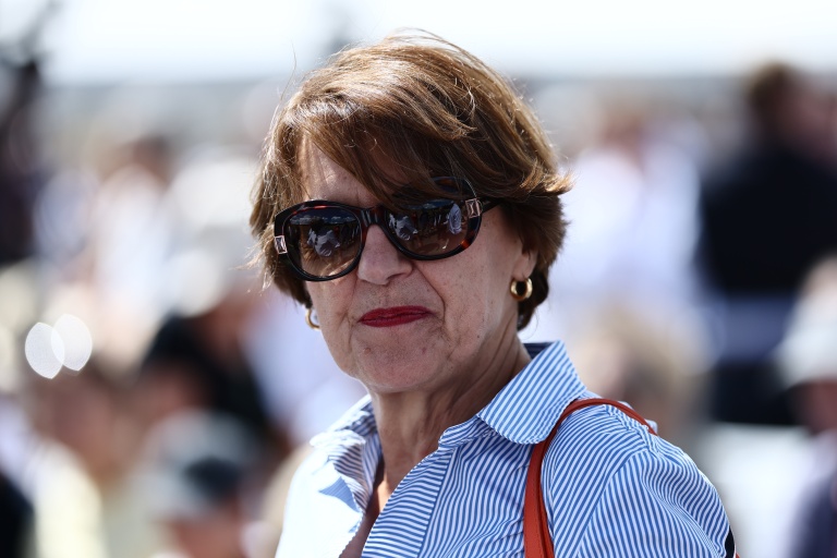 La ministre de l'Agriculture Annie Genevard le 30 août 2026 aux Estables, en Haute-Loire, le 30 août 2026