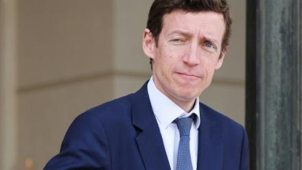 Le ministre de l'Education Edouard Geffray à la sortie de l'Elysée, le 16 septembre 2026 à Paris