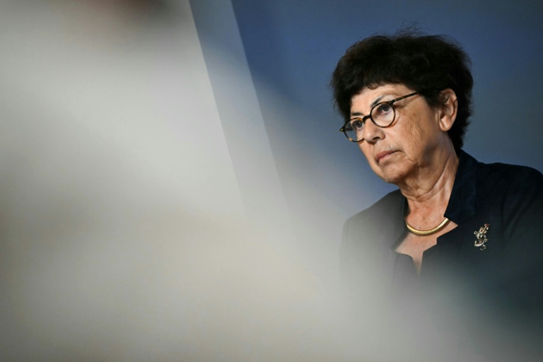 La ministre de la Transition écologique Monique Barbut, le 27 juillet 2026 à Paris